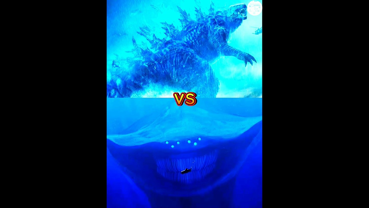 godzilla vs el gran maja&deg;the bloop&deg;megalodon&deg;hippocampus #shorts #viral #monster #music #the