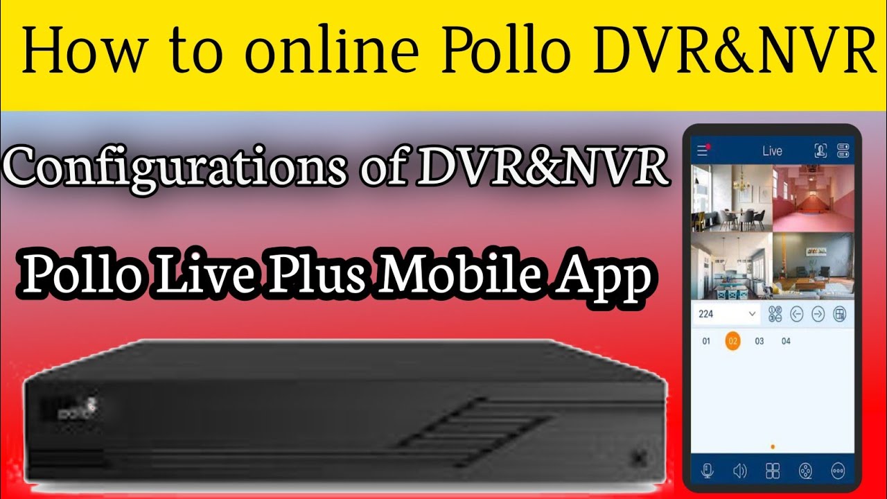 How to online Pollo dvr/nvr  PLC1516H1/PM|PLC 1508 PLC 1504