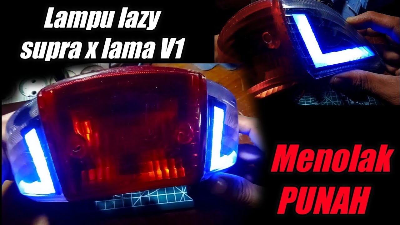 lampu lazy supra x lama | stoplamp lazy