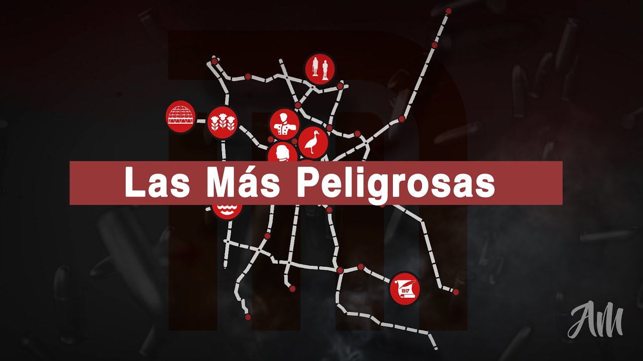Las Estaciones Más peligrosas del Metro CDMX