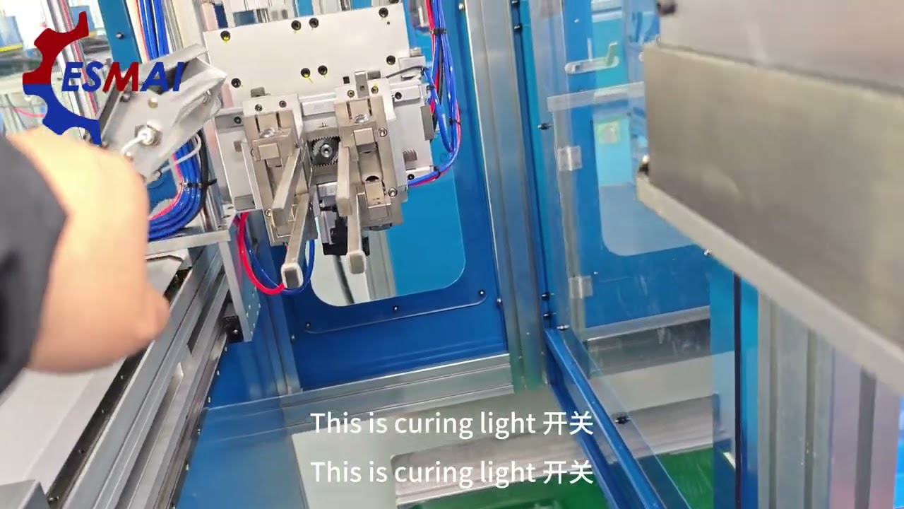 Load material &setting parameter for the sponge rubber o ring full automatic bonding machine