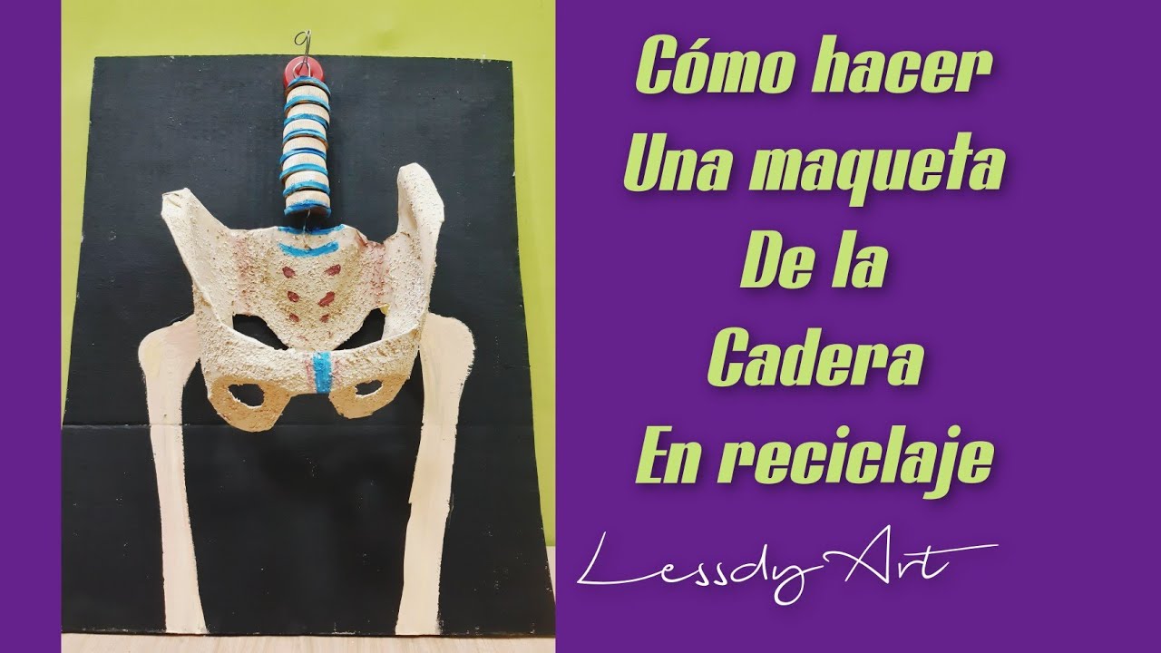 como hacer una maqueta de la cadera