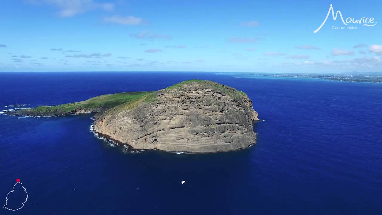 L'île Maurice vue du ciel