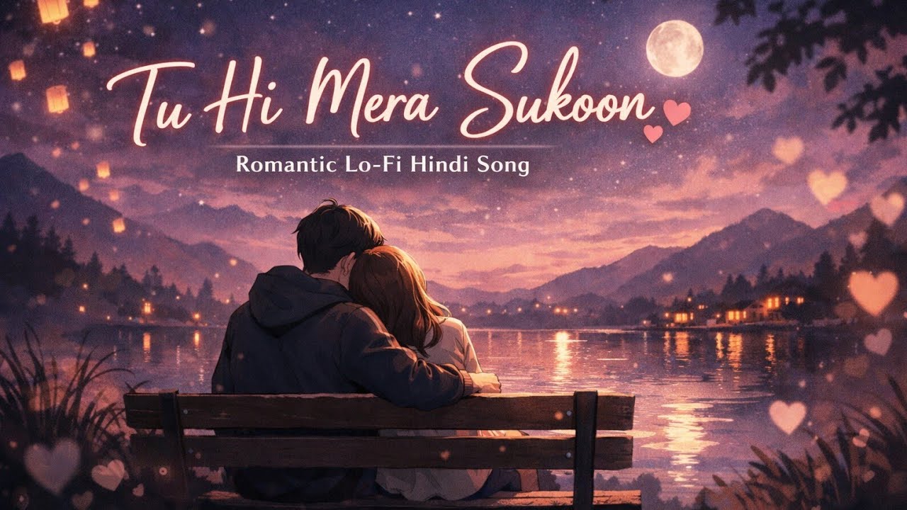 Tu Hi Mera Sukoon 💞 | Pyar Bhara Hindi Song | Romantic Lo-fi Love Song
