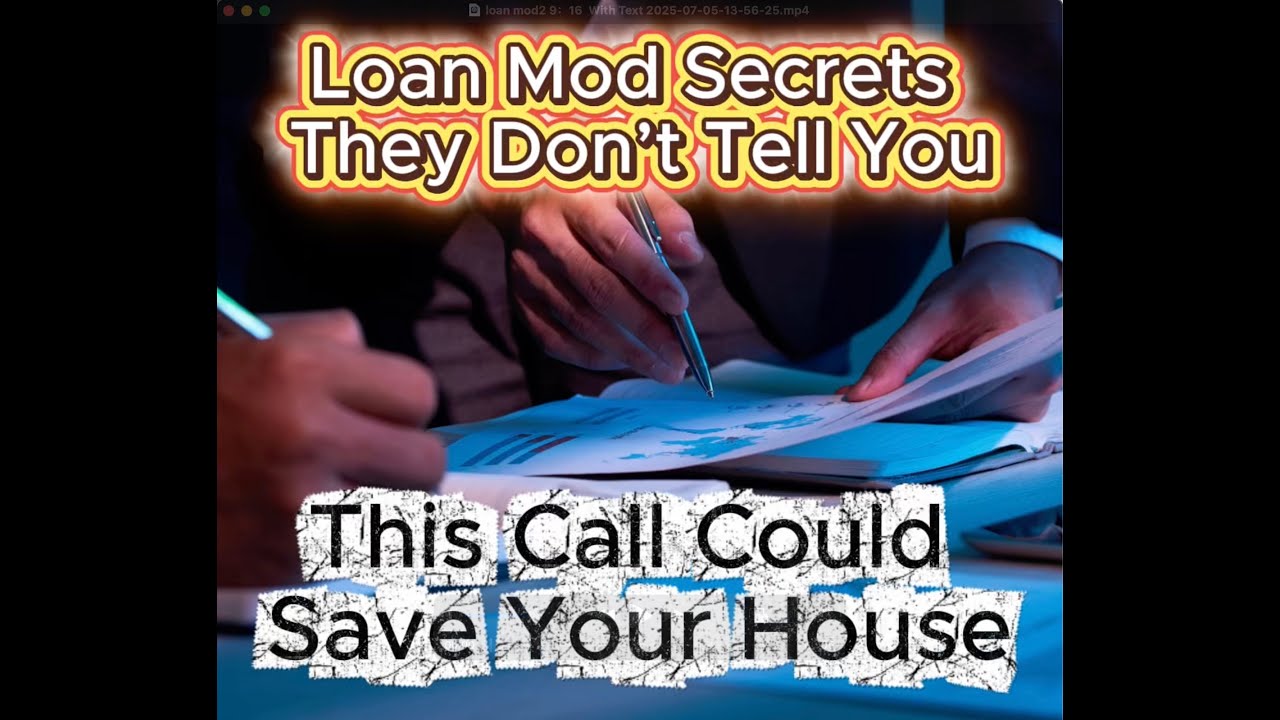 Can I really do a loan modification myself&hellip; and how much would it even cost?