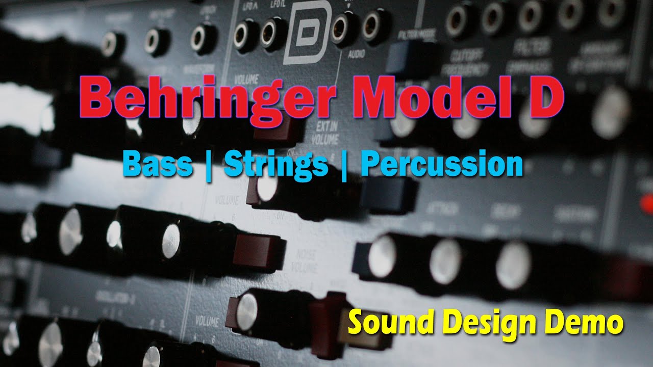 Behringer Model D | Spring 646 | Boss Space Echo RE-2 | Full Song Demo (No Talking)