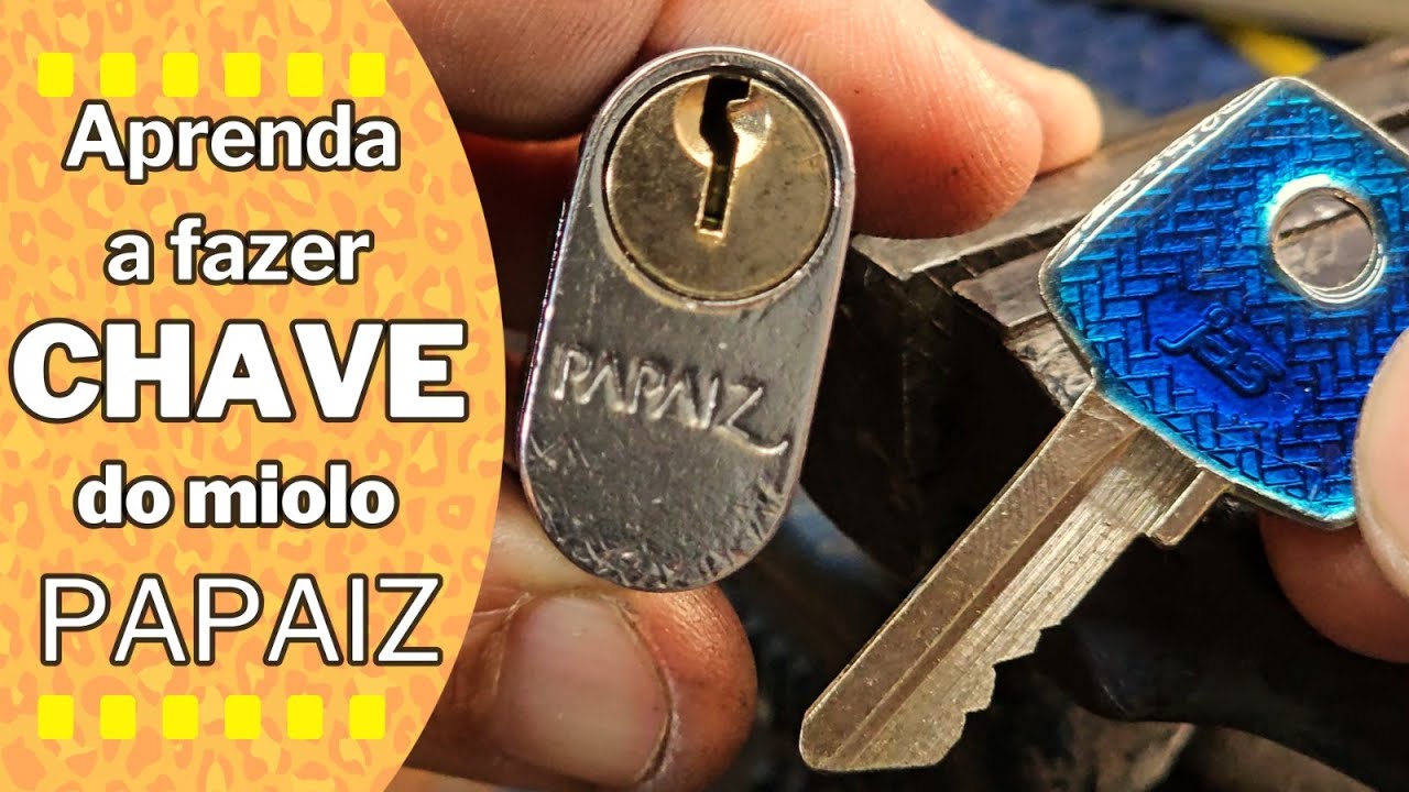 Aprenda a fazer a chave do miolo PAPAIZ!