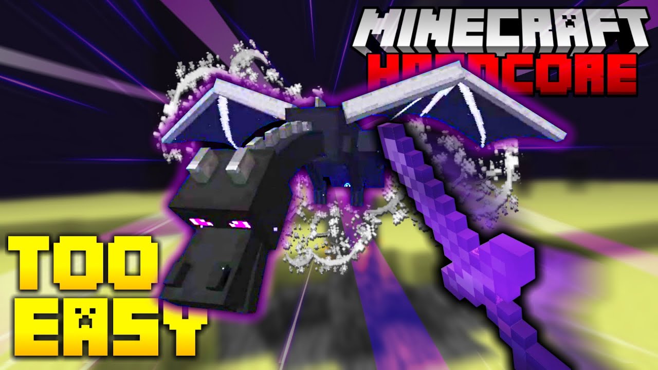 Победить Эндер-дракона в хардкорном Minecraft СЛИШКОМ ЛЕГКО! (#7)