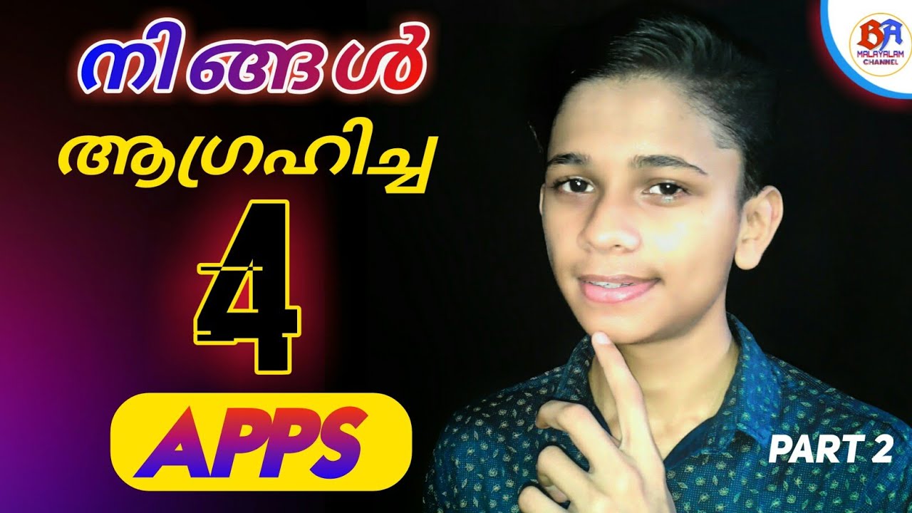 Top 4 Android Apps for Malayalam || BA MALAYALAM