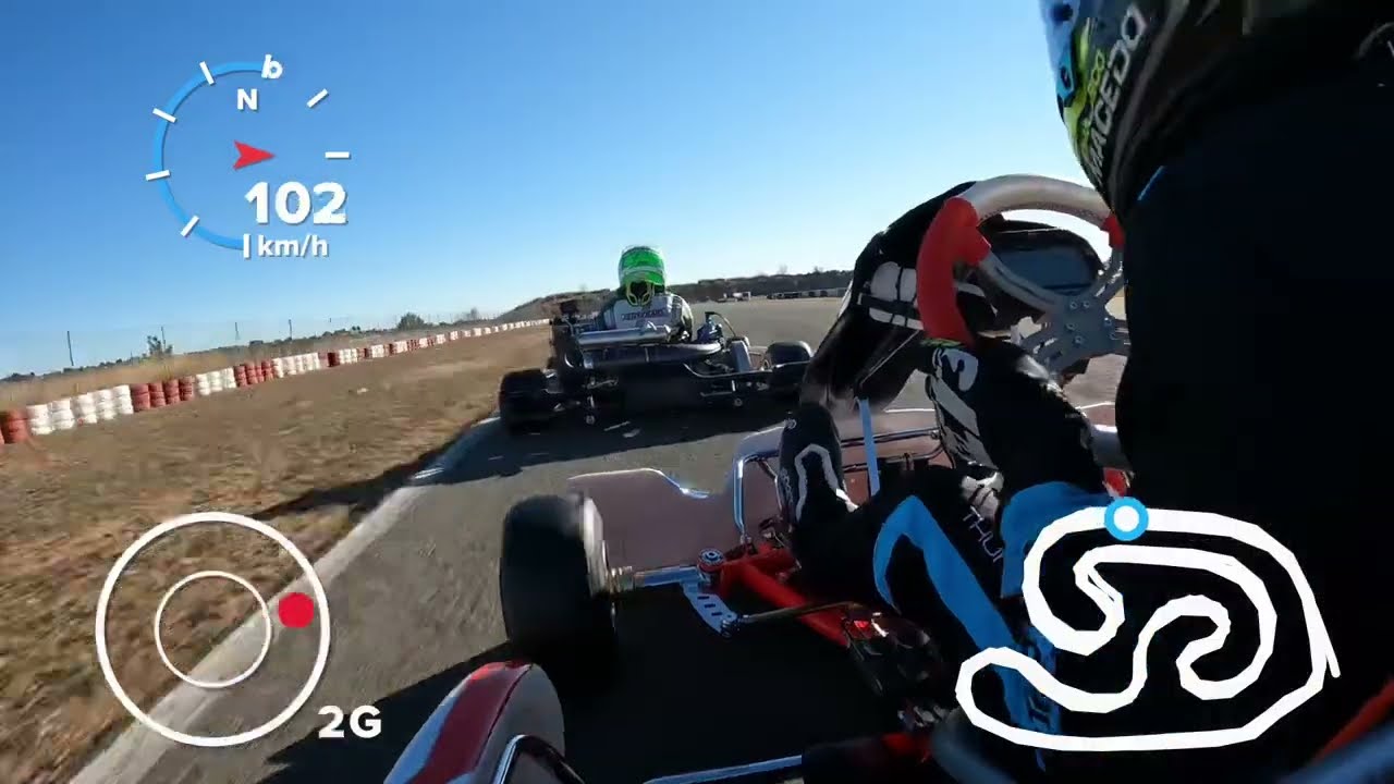 Onboard Kartodromo Valencia X30 Junior-Hot laps