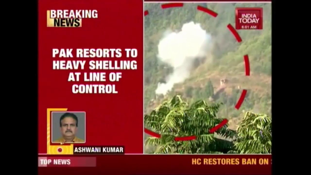 Pakistan Violates Ceasefire At LOC in Poonch District Of J&K