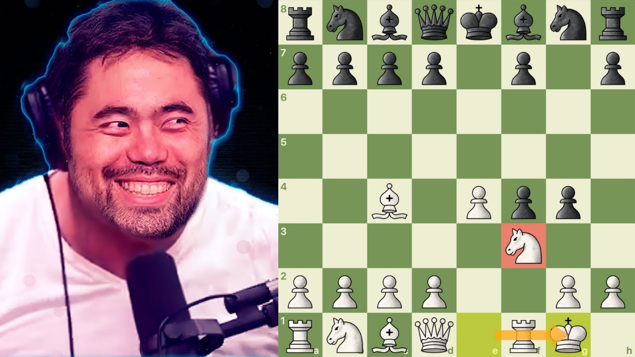Nakamura jogando o GAMBITO MÚZIO! || Hikaru Nakamura x Dmitry Andreikin (Moscow RUS, 2010)