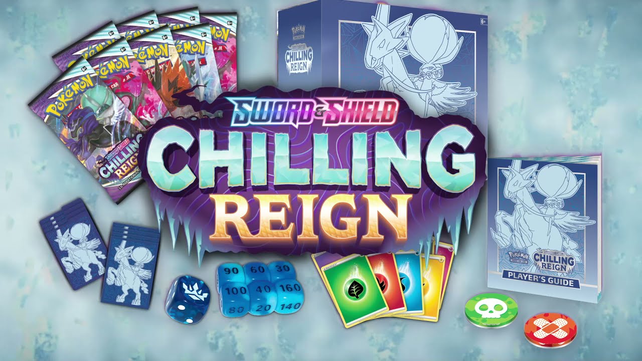 Pok&eacute;mon TCG Sword & Shield - Chilling Reign Product Showcase