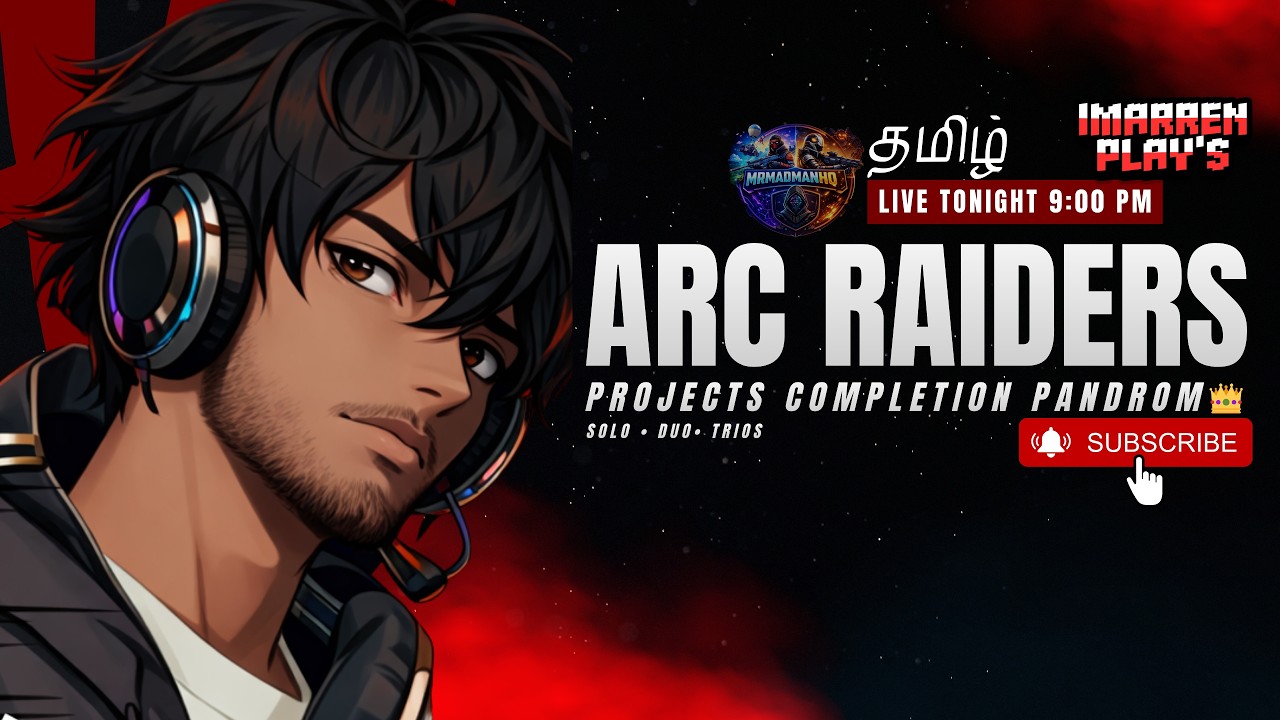 ARC Raiders Tamil Gameplay! 👽TROPHY DISPLAY & Projects Complete Pandrom | Tamil Live 🔥