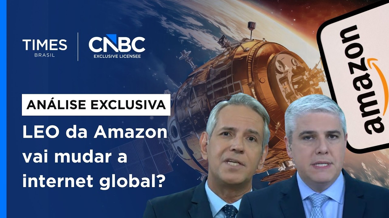 Amazon vai desafiar a Starlink após aprovar 4,5 mil satélites? Entenda | ANÁLISE EXCLUSIVA