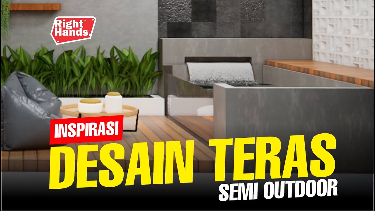 Inspirasi Teras Rumah Semi Outdoor Instagramable