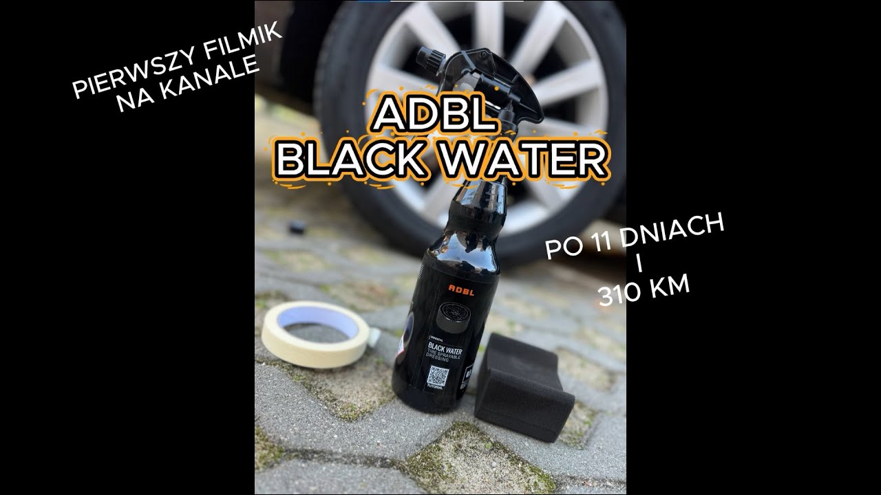 ADBL Black Water dressing &ndash; amatorski TEST, aplikacja, efekty, trwałość po 310km i 11 dniach !