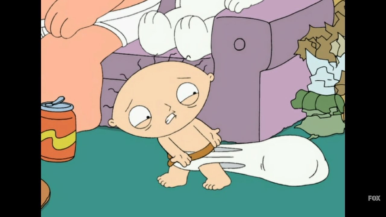 Stewie Pooped Too Much - Family Guy