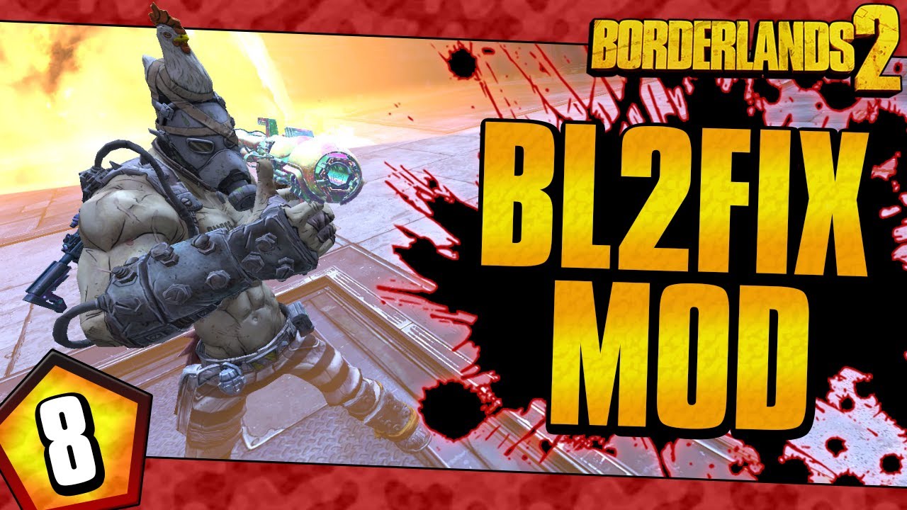 Borderlands 2 | BL2Fix Mod Krieg Funny Moments And Drops | Day #8
