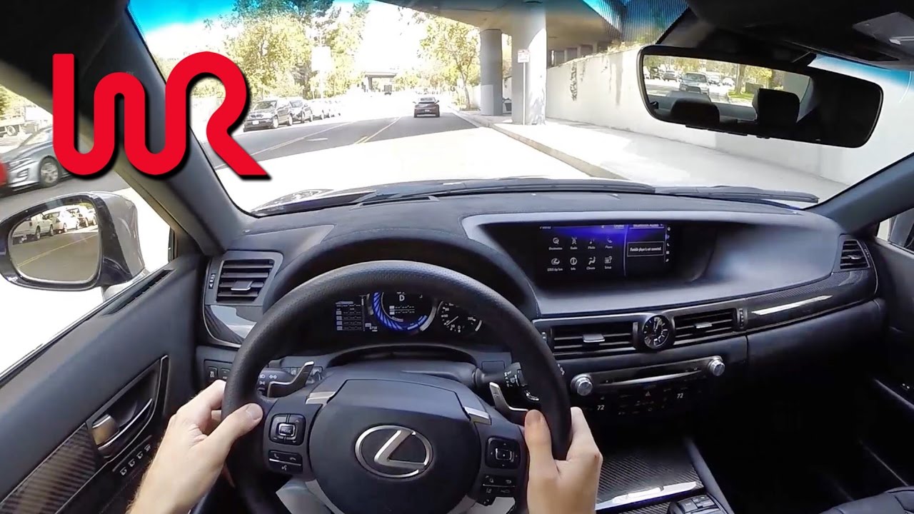 2016 Lexus GS F - WR TV POV City Drive