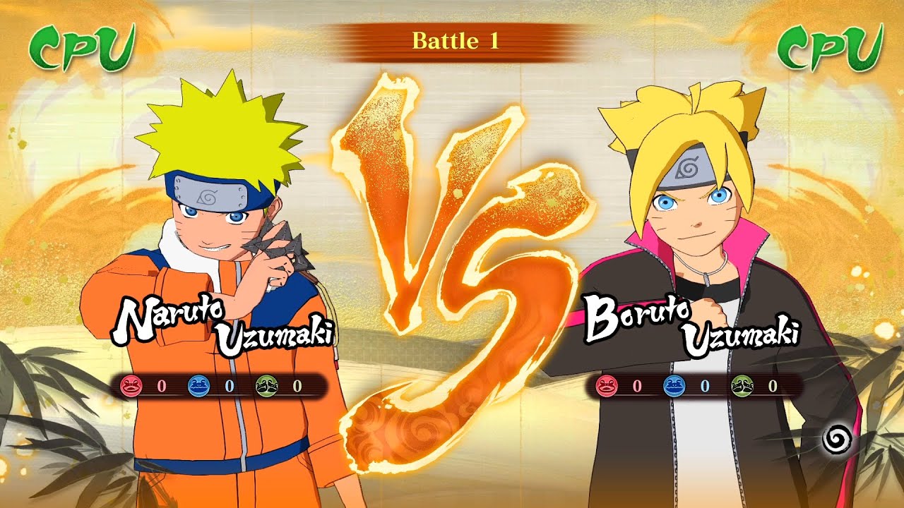 Kid Naruto vs Boruto | Clash of Generations – Naruto X Boruto Ninja Storm Connections