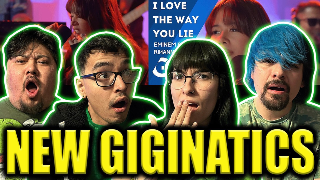 American Musicians & Streamers FIRST REACTION to GIGI DE LANA 'I Love The Way You Lie' (LIVE Cover)