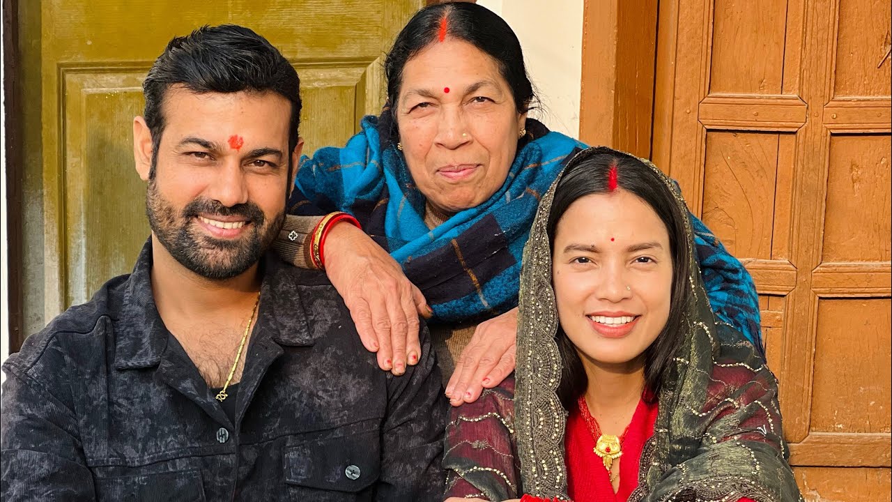  न्यू ईयर स्पेशल #Vlog 🥰 ससुराल के सिमा पर पहुँचते ही माथे पर घूँघट  / अलका सिंह पहाड़िया