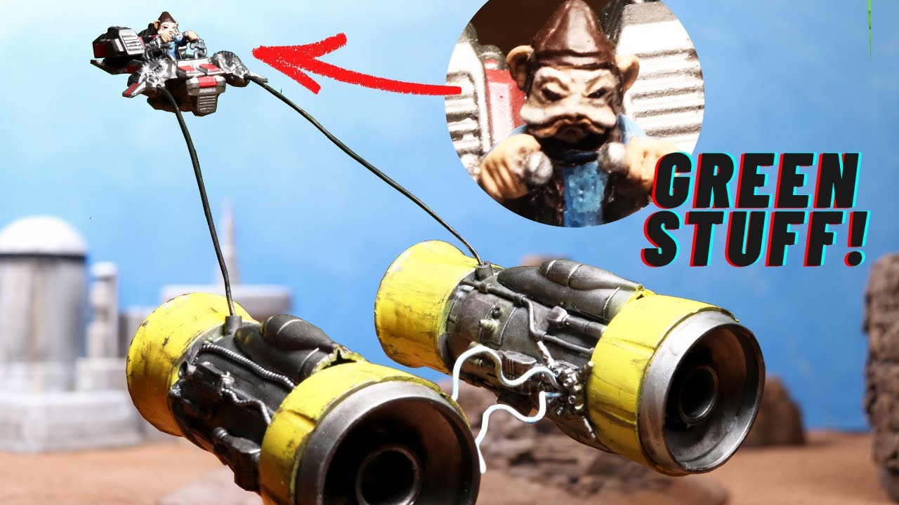 Now THIS is Scratchbuilding! Making a STAR WARS Podracer