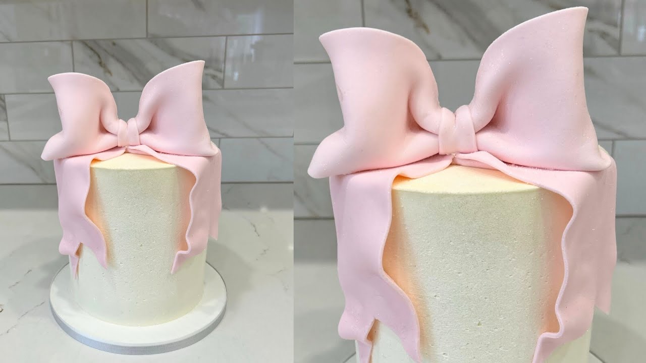 How to Make a Perfect Fondant Bow 🎀 | Cake Decorating Tutorial | Sugarella Sweets