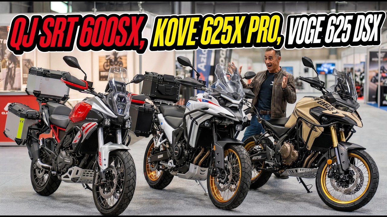 Kove 625X Pro vs Voge 625 DSX vs QJ Motor SRT 600 SX: Что купить в 2026 году?