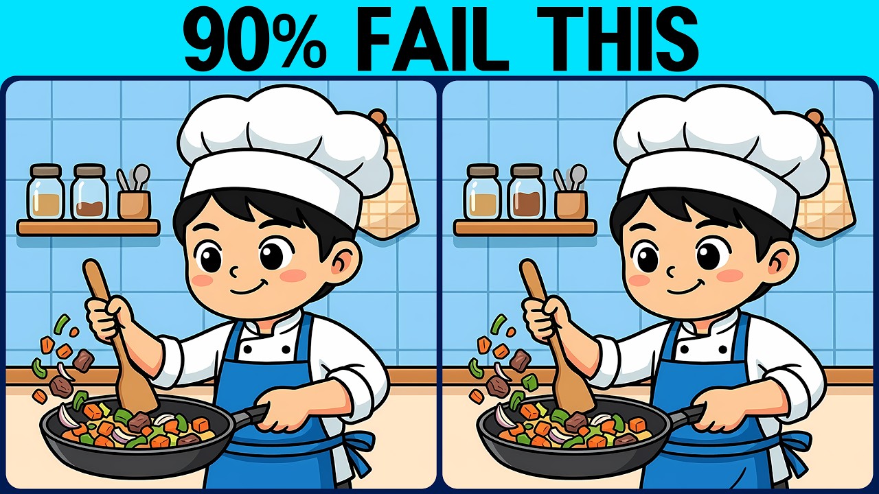 [Spot the Difference Brain Training] The subtle differences will test your attentiveness.