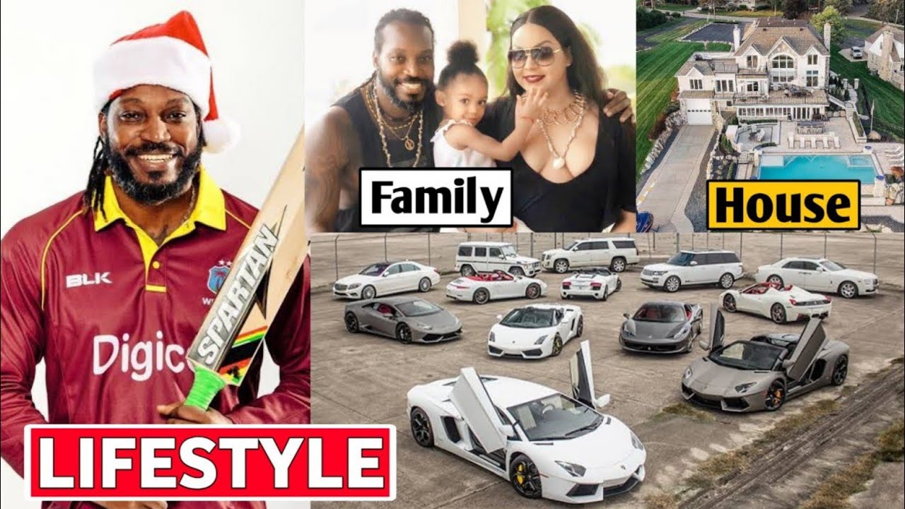 Chris Gayle Lifestyle 2021, Income, House, Wife, Daughter, Cars, Records, Career, Bio & Net Worth
