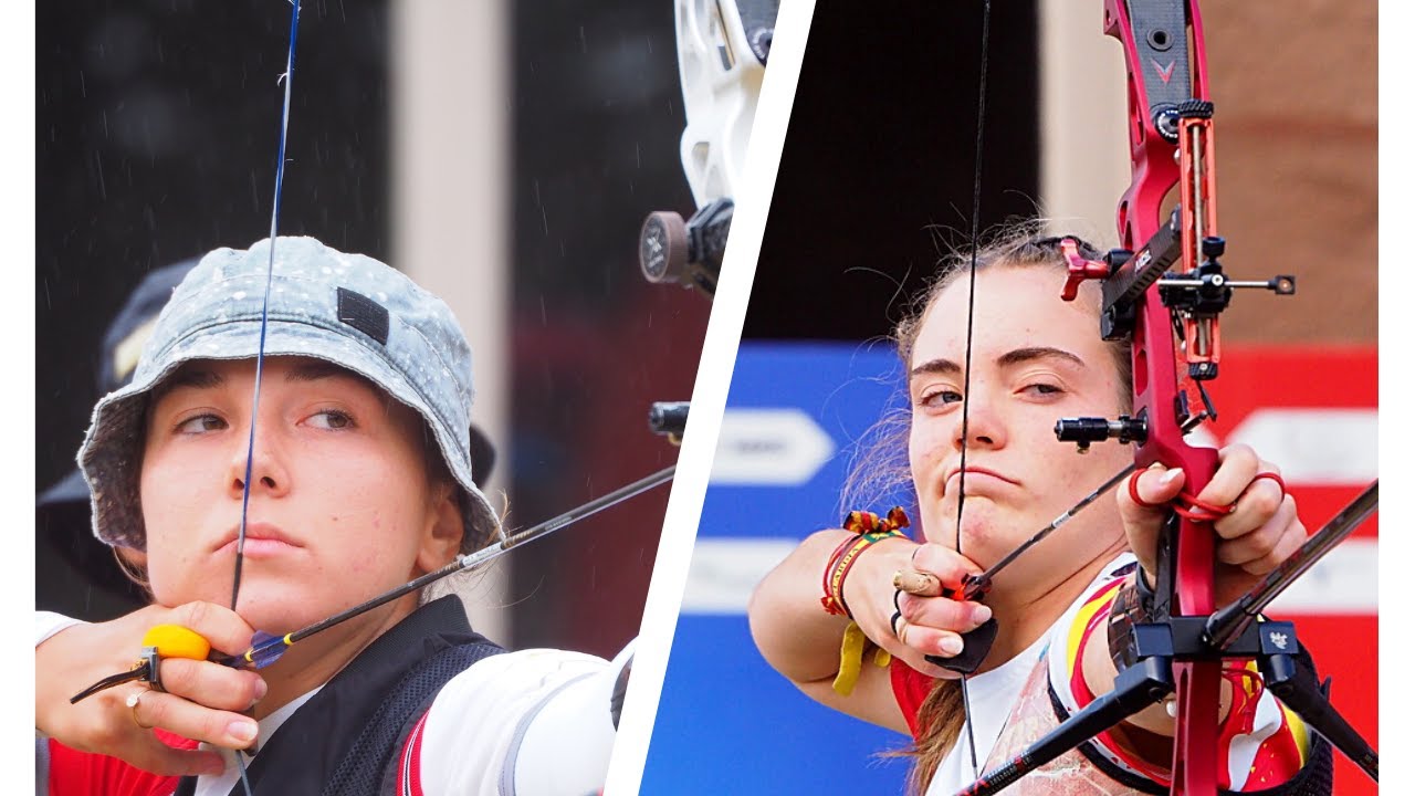 Leyre Fernandez Infante v Ezgi Basaran – recurve under 21 women gold | Lilleshall 2022 Youth Champs