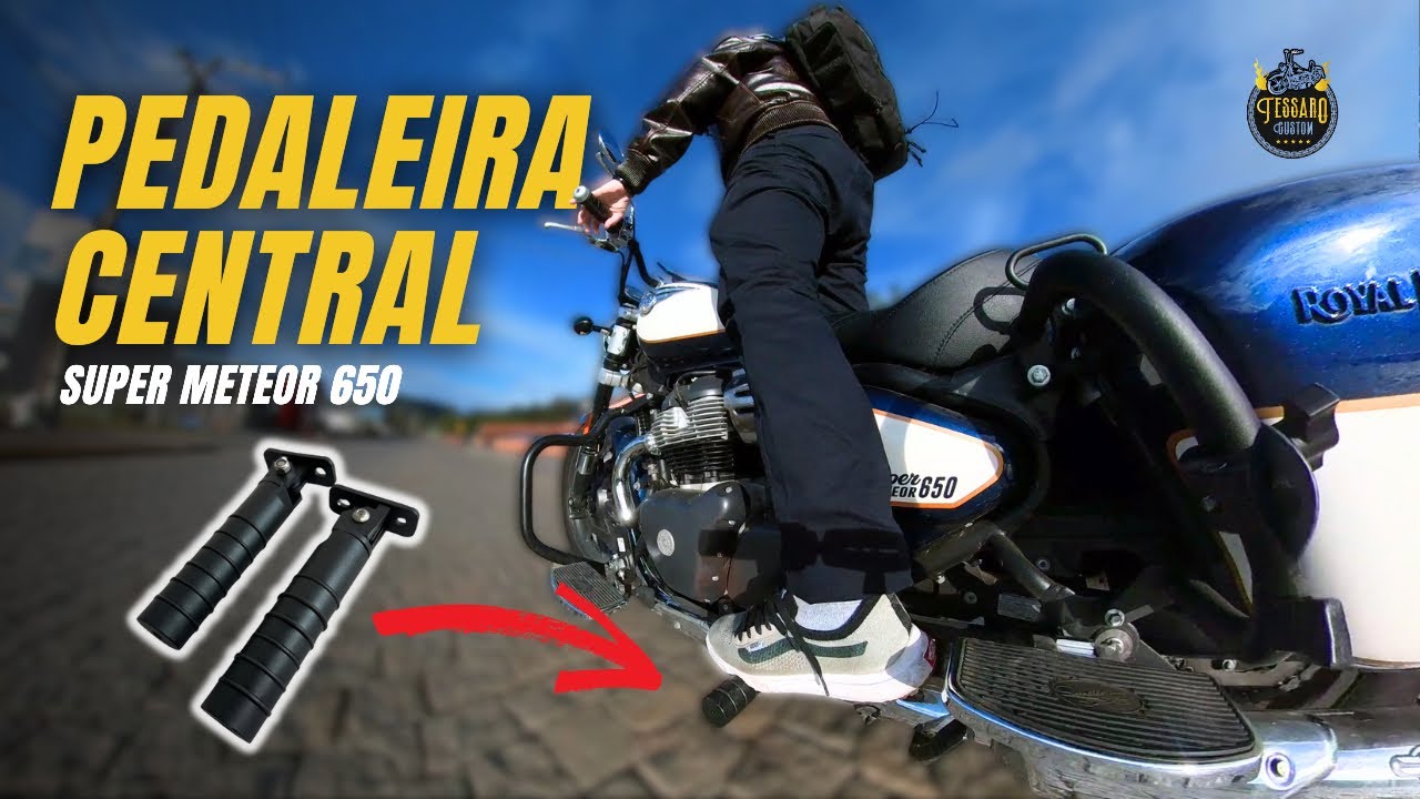 UM PEQUENO INCRÍVEL ACESSÓRIOS ESCONDIDO PARA A SUPER METEOR 650!! #supermeteor650 #meteor650