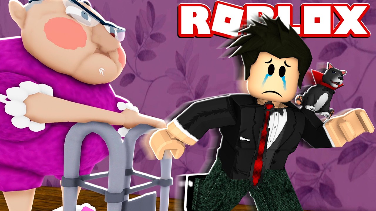 LOKIS NA CASA DA VOVÓ MALUQUINHA | Roblox - Escape Grandmas House