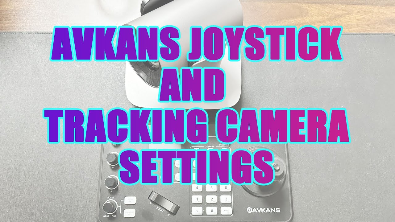#avkans #ndi How to Connect AVKANS Joystick with AVKANS Tracking Camera/Cheap NDI Camera?