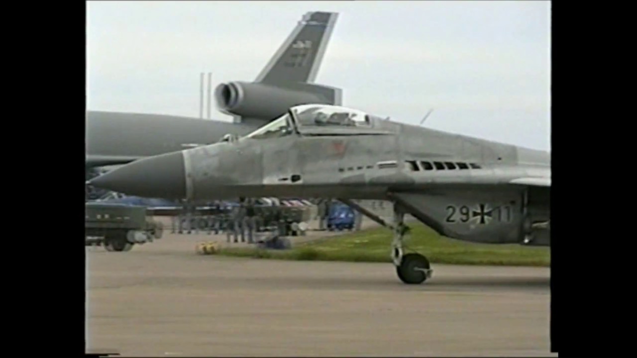 Luftwaffe F-4F and Mig 29 at RAF Leuchars 2000 HD