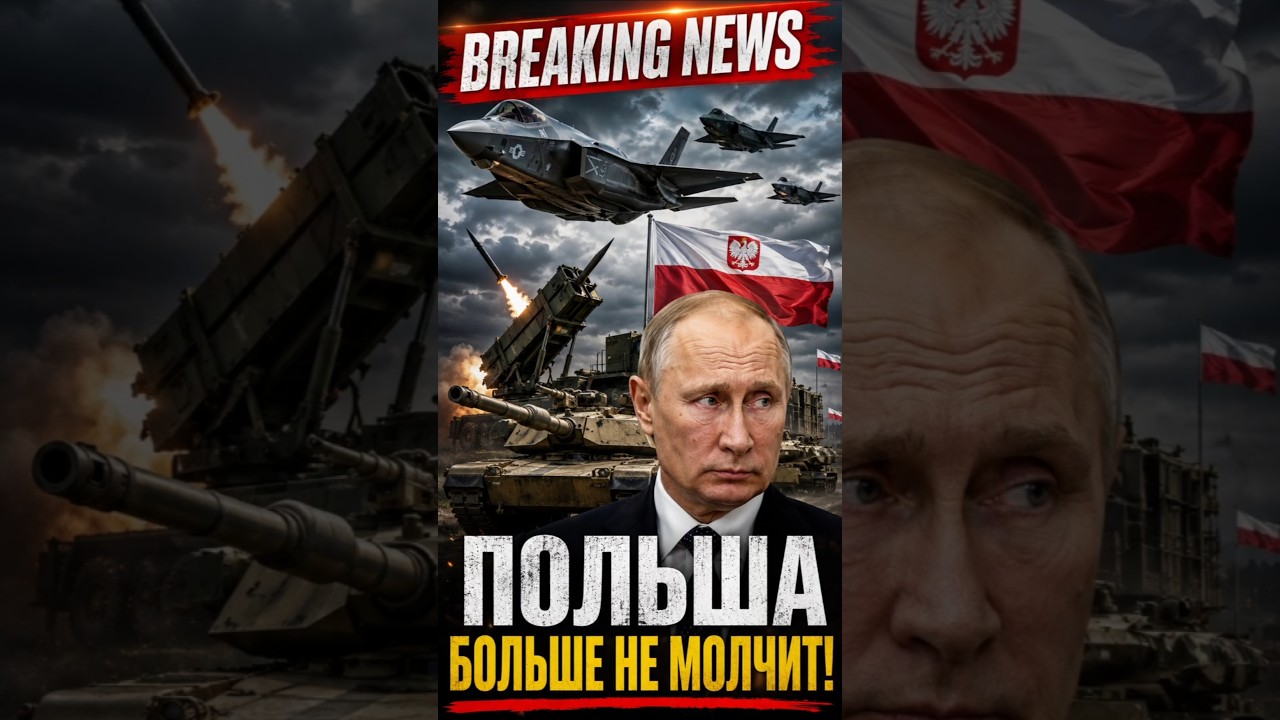 Польша больше не молчит! Жёсткое предупреждение Путину!