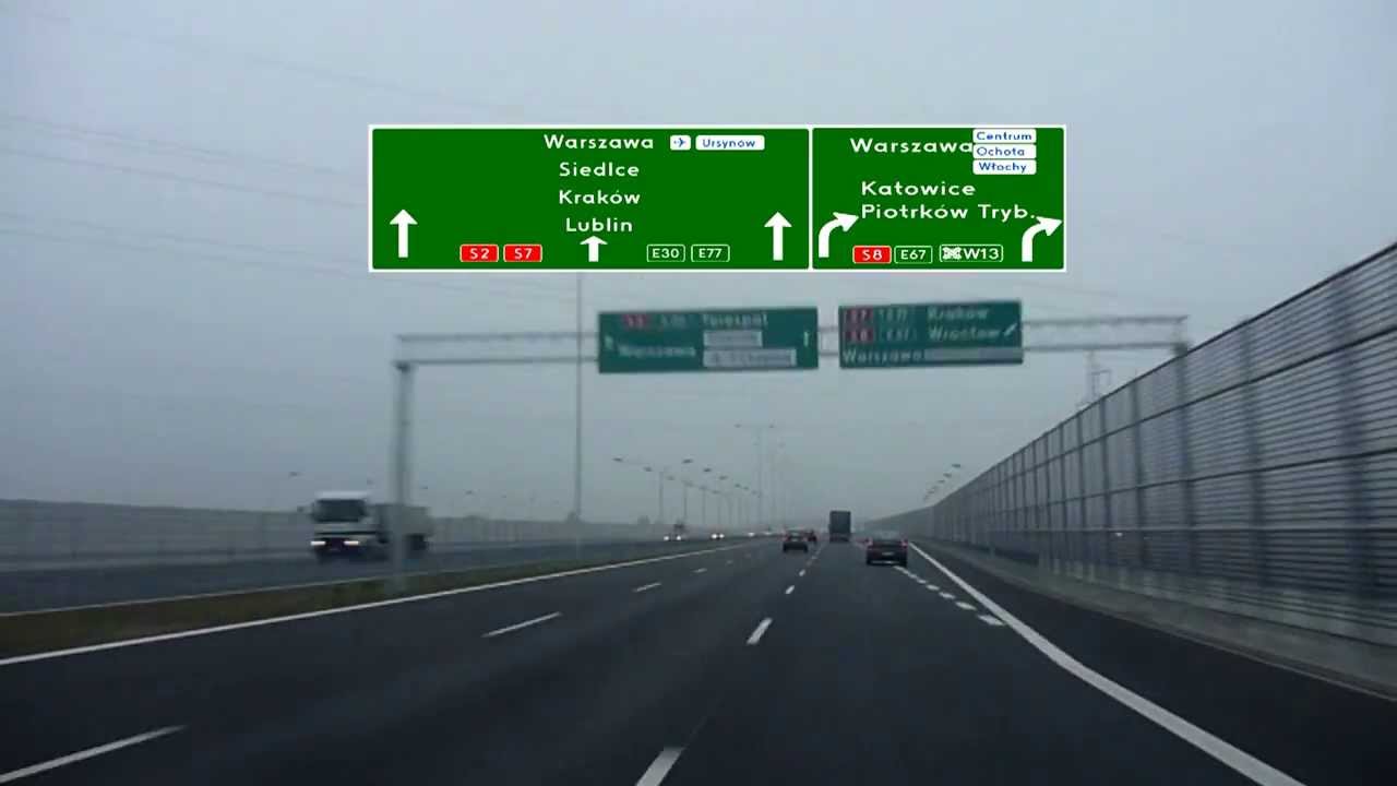 Droga Ekspresowa / Expressway S2 + S7 + S8 Obwodnica Warszawy