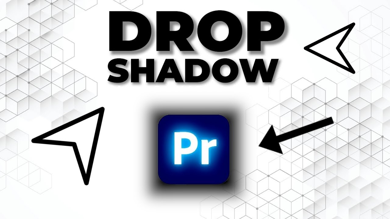 How To Add DROP SHADOW To TEXT In Premiere Pro