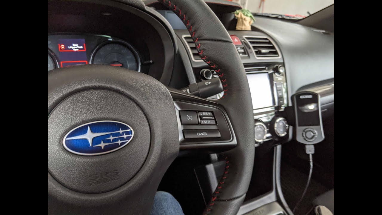 OLM EZ Dash Mount in the 2021 WRX