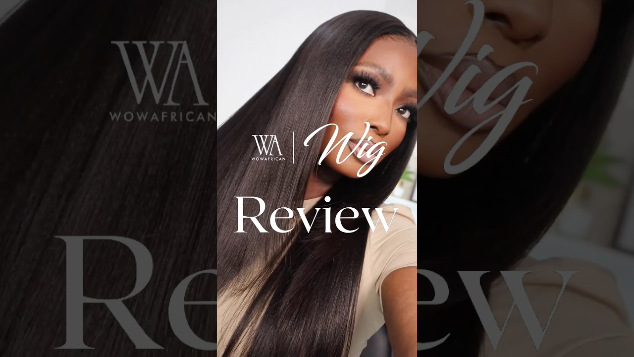 THE MOST NATURAL LOOKING WIG EVER! 🤯 100% GLUELESS WIG ✨#gluelesswigs #hdlace #yakistraightwig