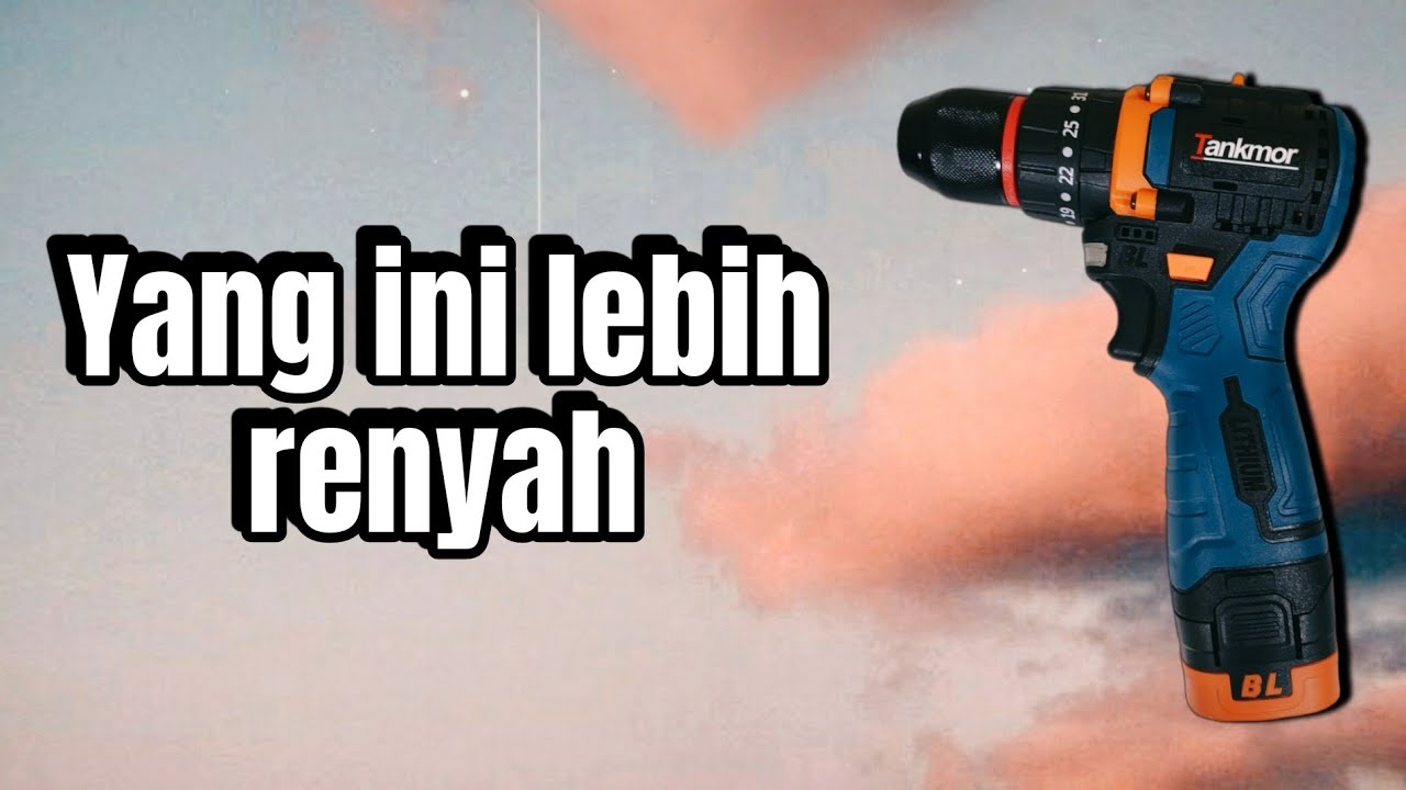 TANKMOR versi 16v impact drill brushless