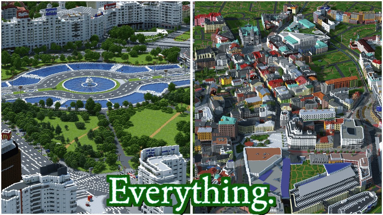 They Built Romania And CZECHOSLOVAKIA In Minecraft!!