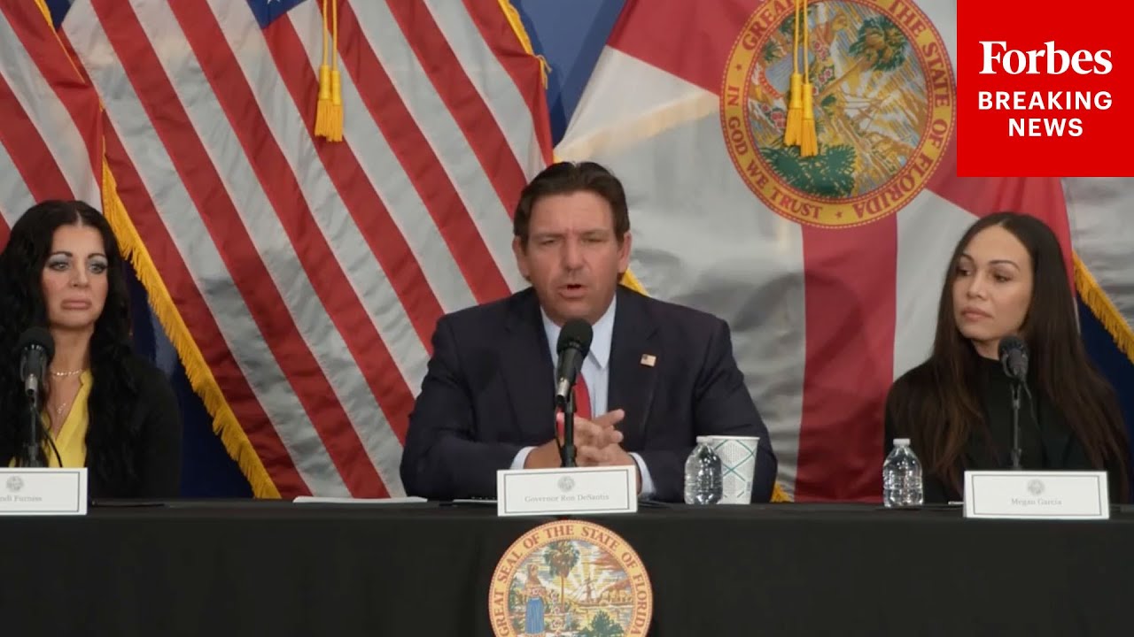 FULL ROUNDTABLE: Gov. Ron DeSantis Holds AI Discussion At Florida Atlantic University