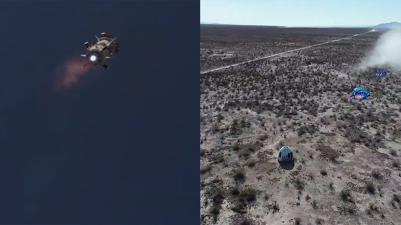 Blue Origin NS-14: New Shepard launch and landing, 14 January 2021