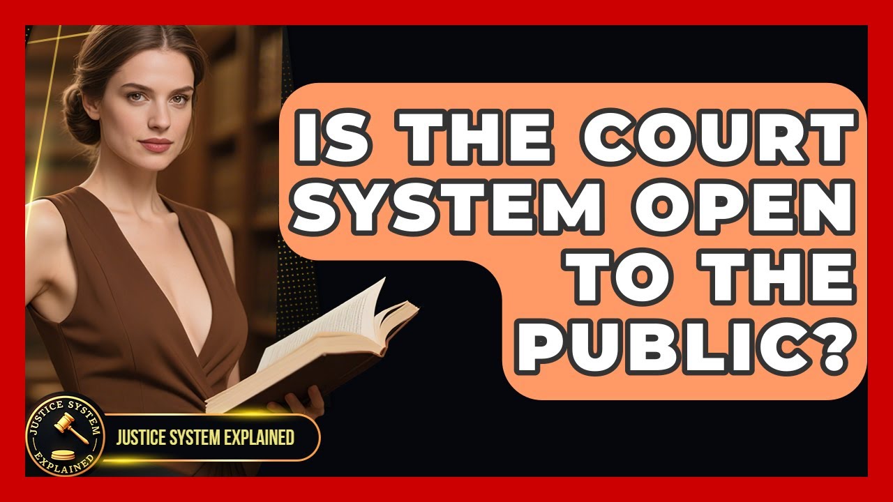 Is the Court System Open to the Public? | Justice System Explained