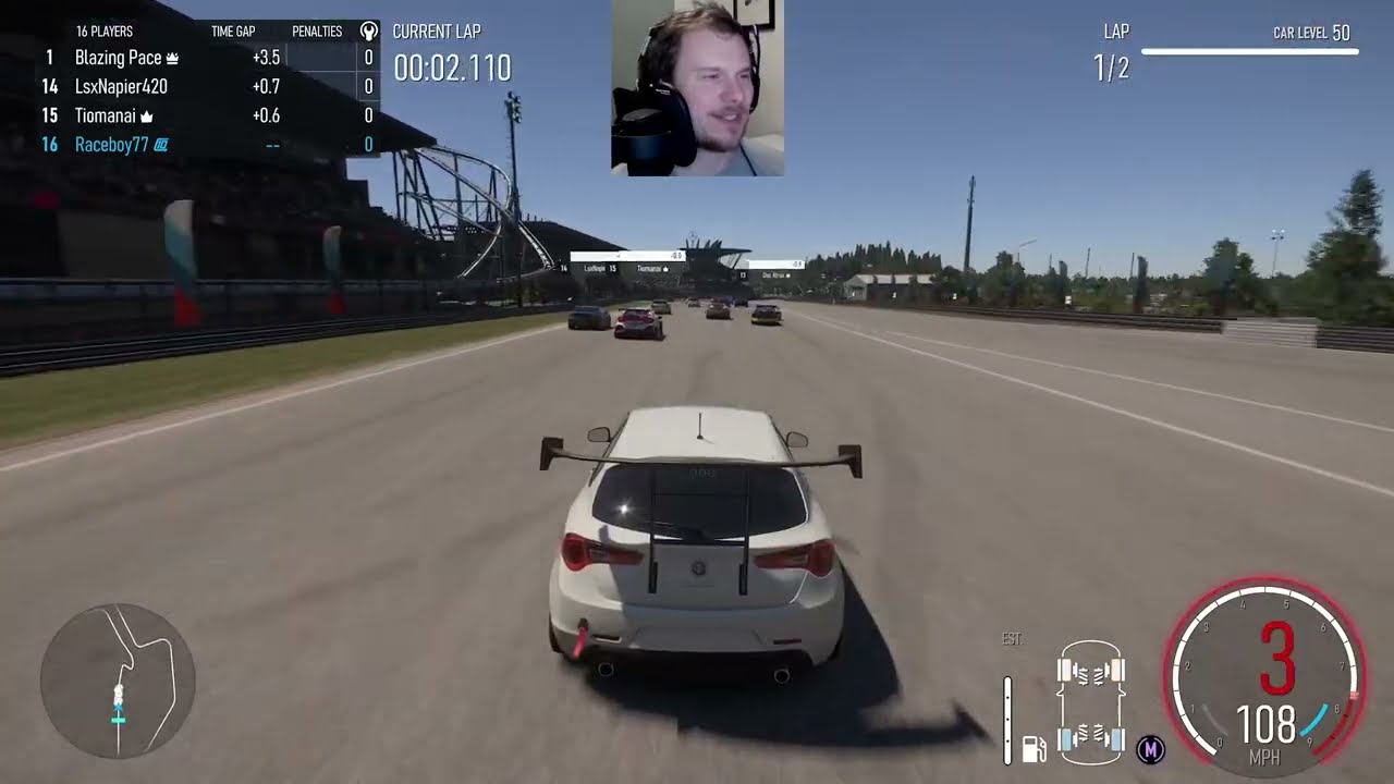 Nordschleife Private Lobby A Class FWD Alfa STARTING LAST! (Forza Motorsport)