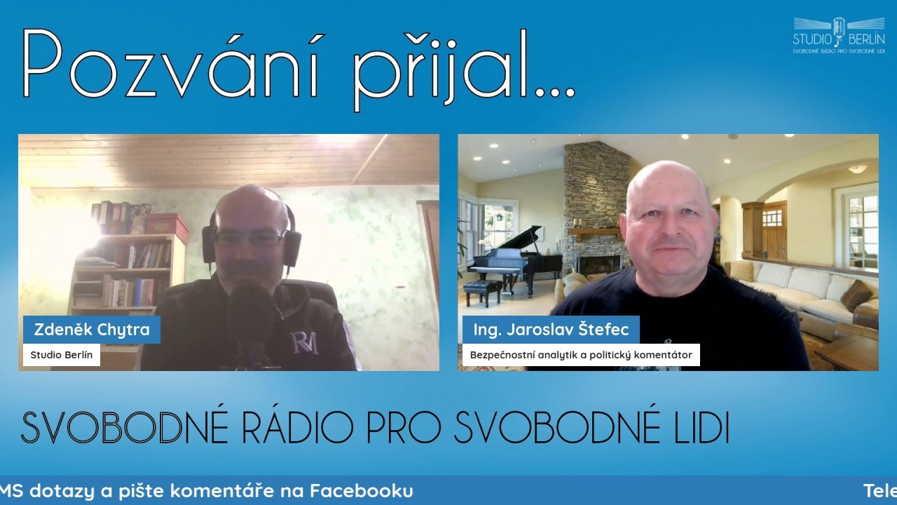 VIDEO - 2026-03-19-Studio Berl&iacute;n -  Ing. Jaroslav &Scaron;tefec - Hrozba konfliktu na Bl&iacute;zk&eacute;m v&yacute;chodě...