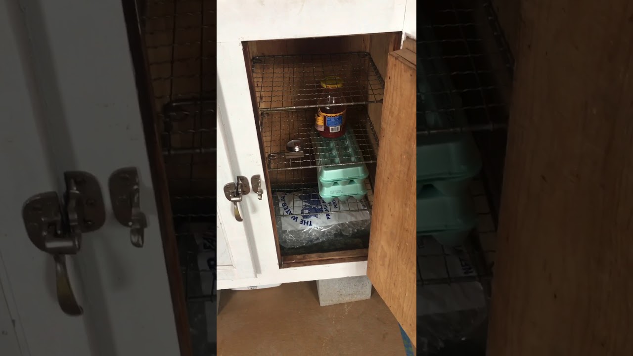 Off Grid Refrigeration with an icebox